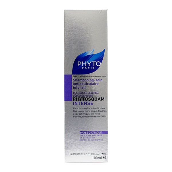 PHYTOSQUAM INTENSE SHAMP PELLICULE 100ML