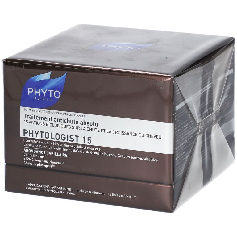 PHYTOLOGIST 15 TRAITEMENT CHUTE 12X3.5ML