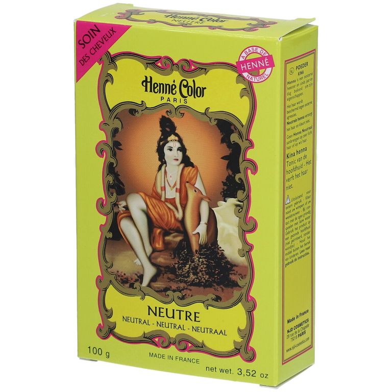 HENNÉ COLOR NEUTRE 100 G