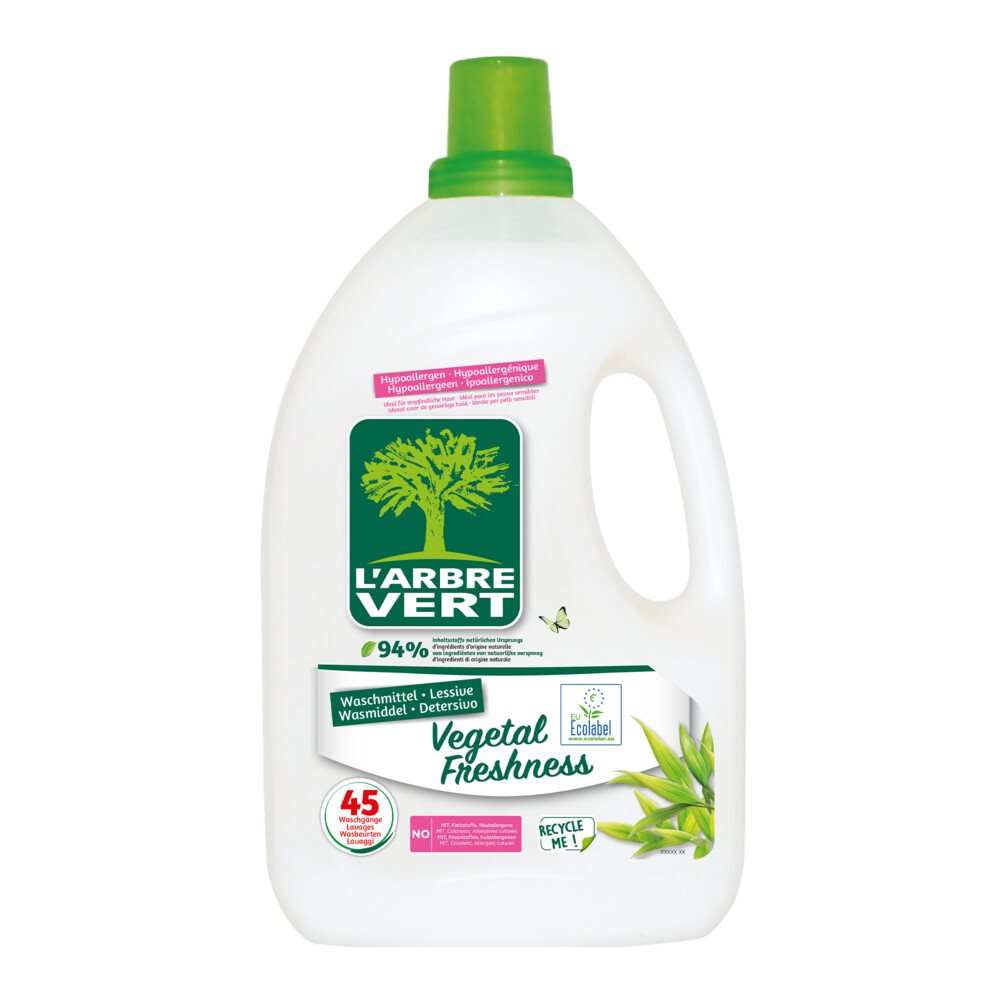 L'ARBRE VERT LESSIVE VEGETALE LIQUIDE 2L