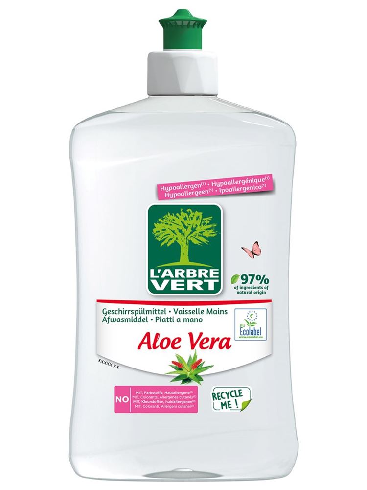 L'ARBRE VERT VAISSELLE&MAINS ALOE 500ML