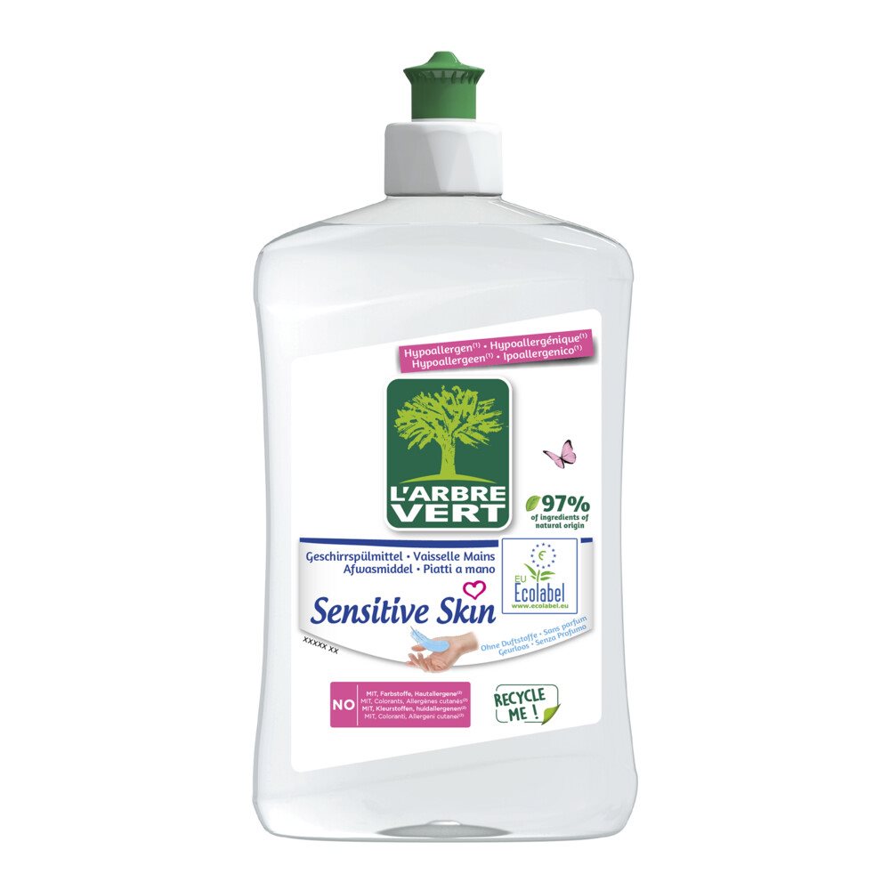L'ARBRE VERT VAISSELLE&MAINS SENSI 500ML