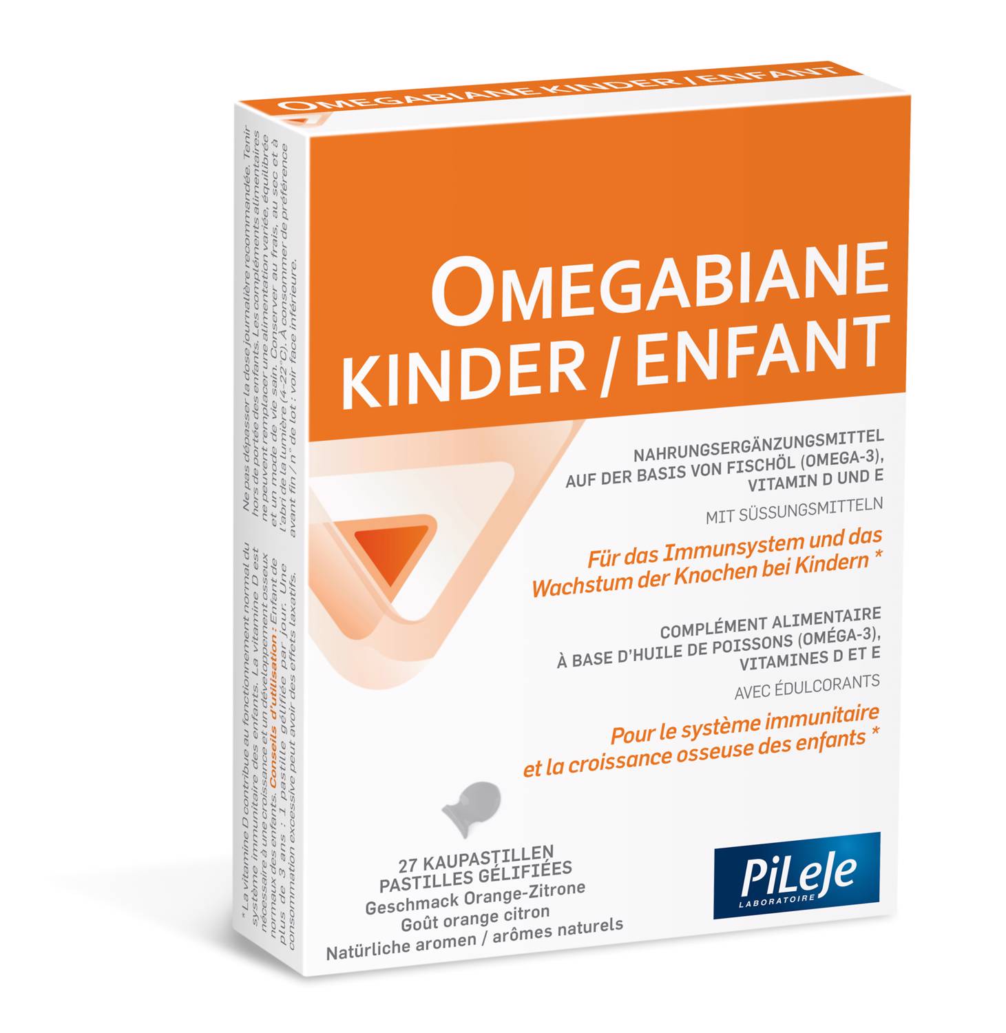 OMEGABIANE ENFANT 27 PASTILLES GELIFIEES