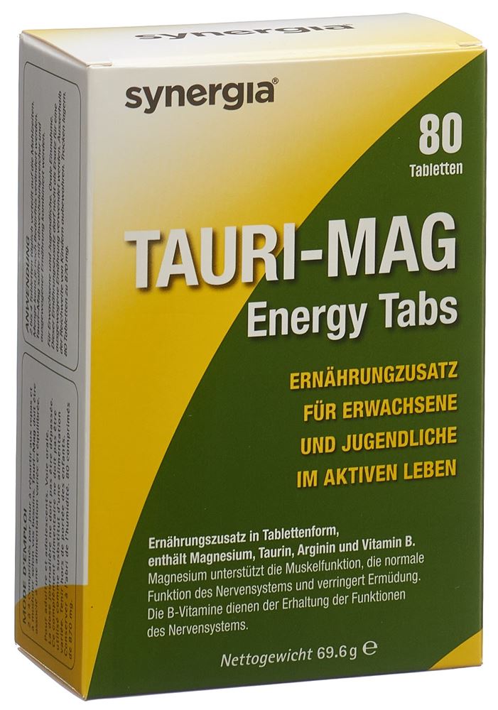 Synergia tauri-mag 80 comprimés