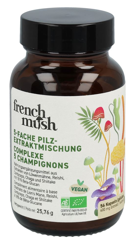 French mush maïtake-pleurote caps bte 56 pce