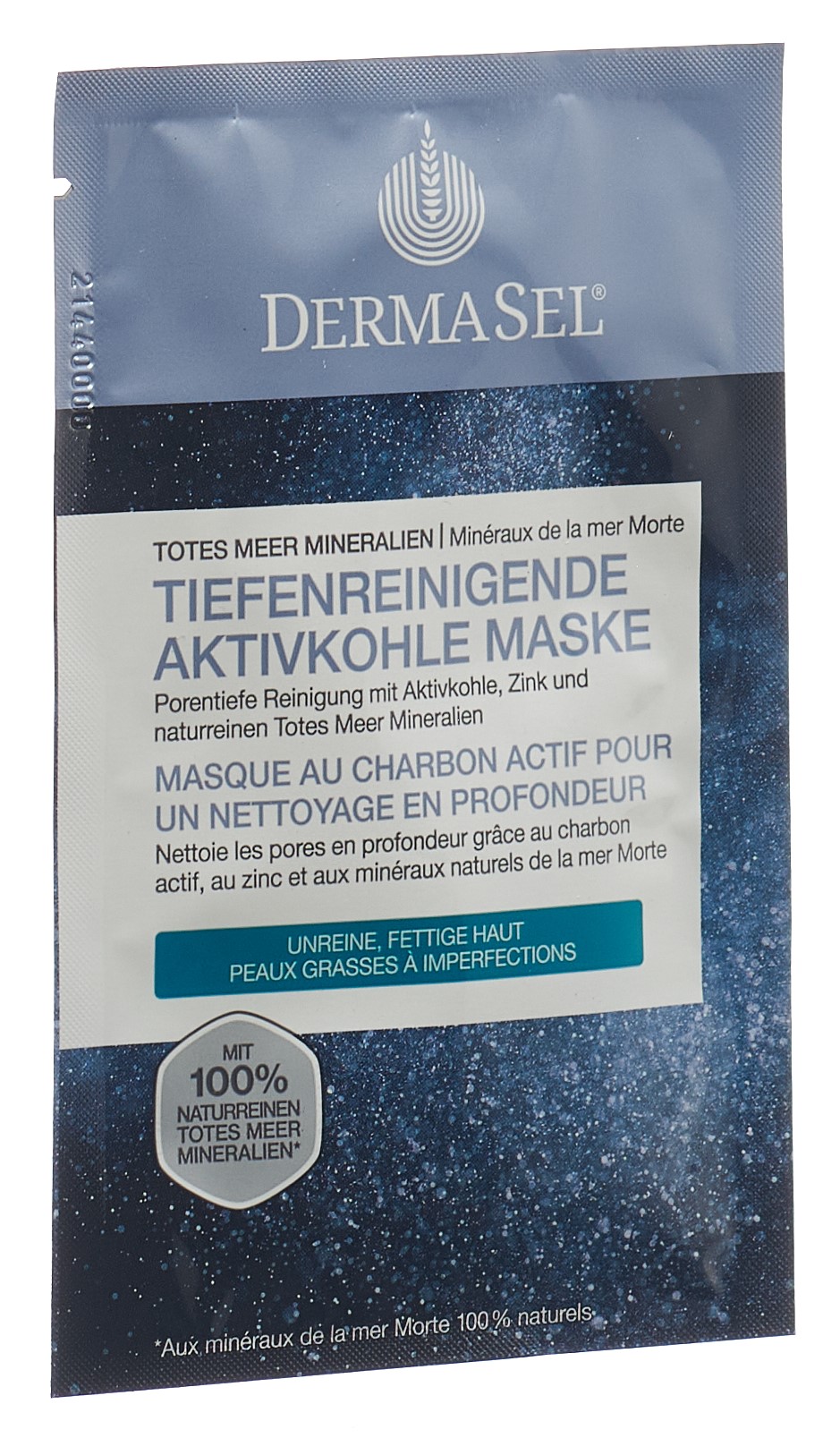 DERMASEL MASQUE CHARBON ACTIF 12ML