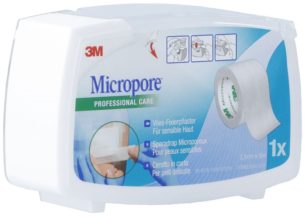 Micropore Professional Care 2,5 cm x 5 m