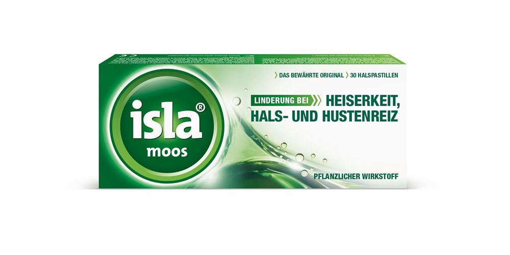 Isla Moos Linderung 30 pastiglie per la gola