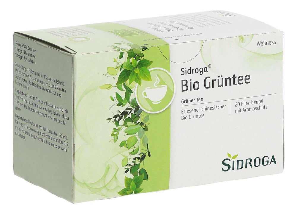 Sidroga Grüntee 20 Beutel