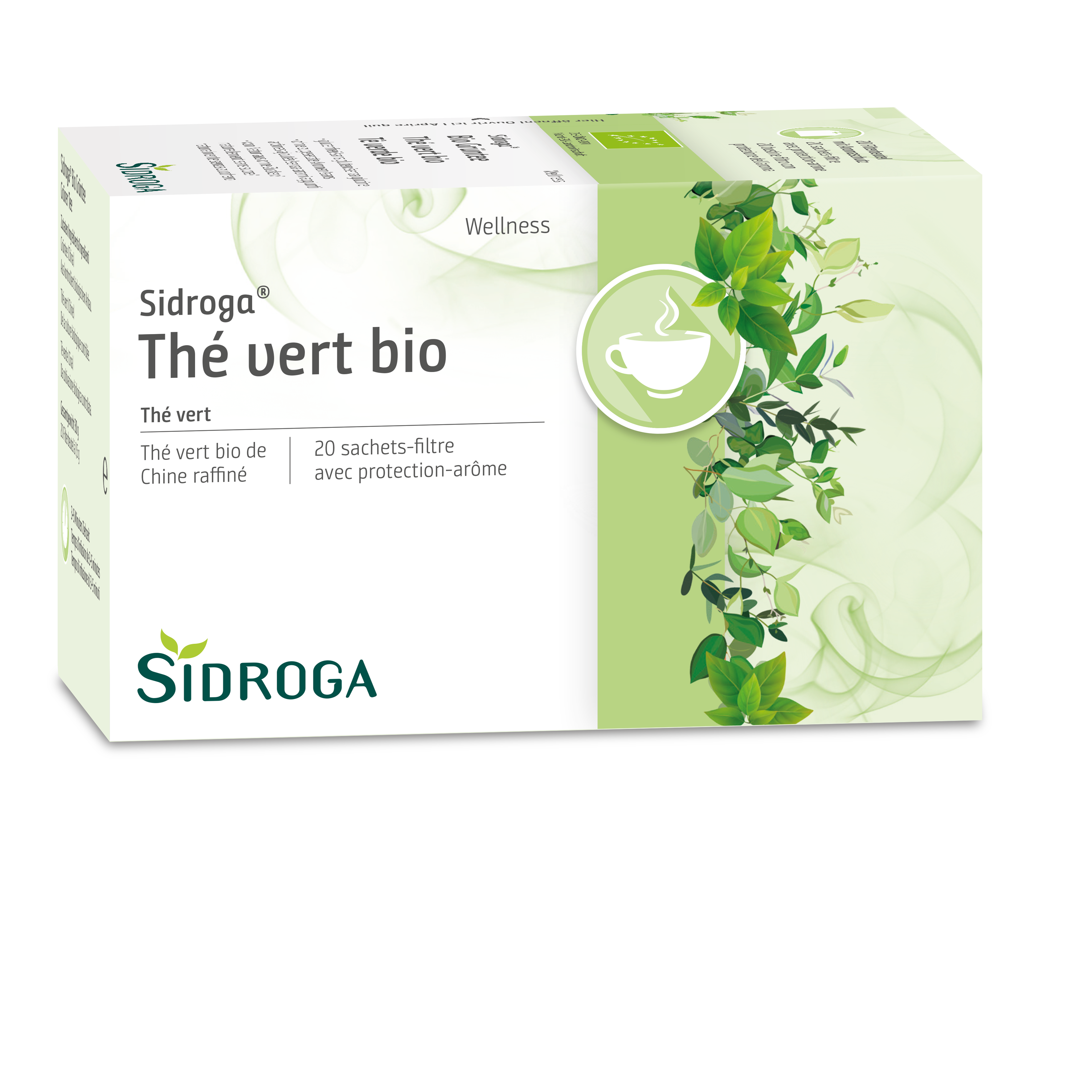 Sidroga thé vert 20 sachets