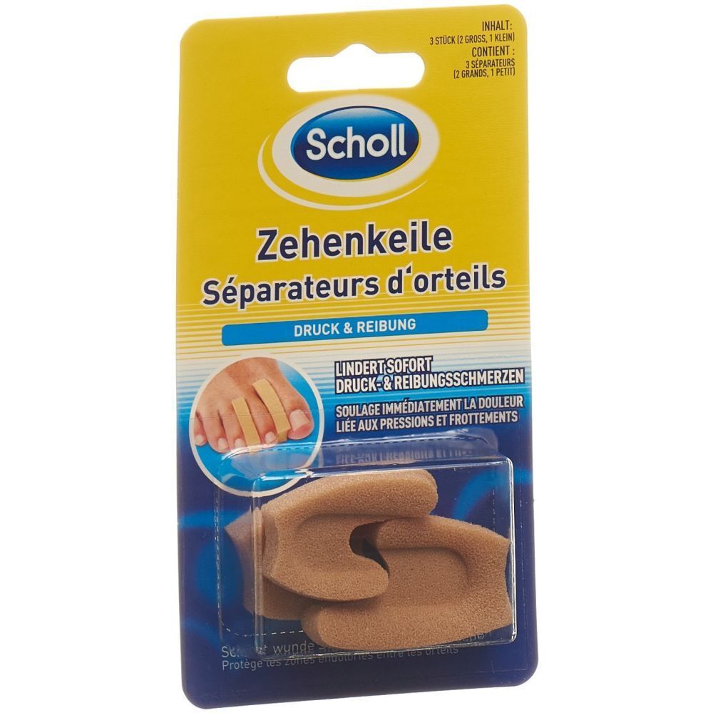 Scholl séparateurs d'orteils
