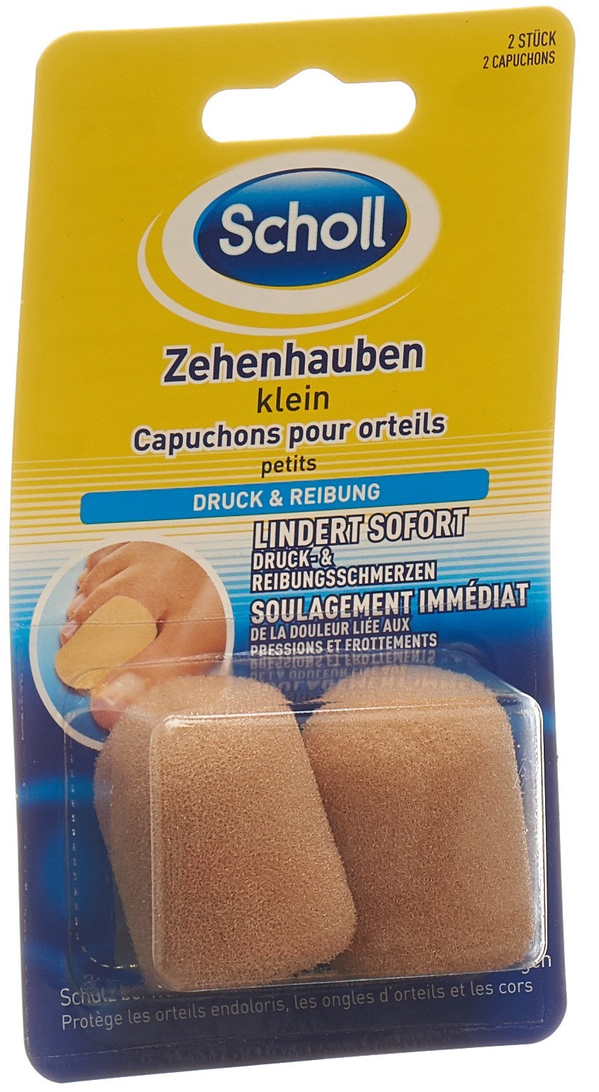 SCHOLL 2 CAPUCHONS POUR ORTEILS-PETITS