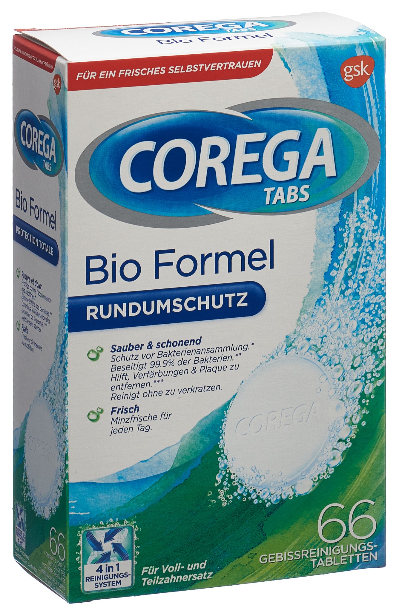 Corega tabs bio formel 66 cpr