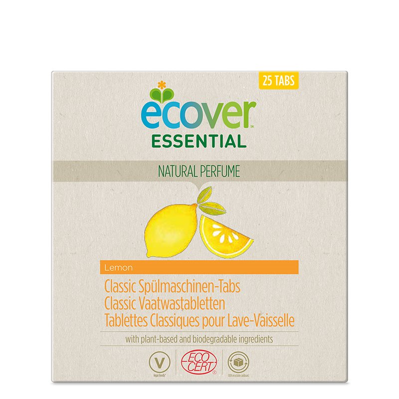 ECOVER TABS POUR LAVE-VAISSELLE 25 PCS