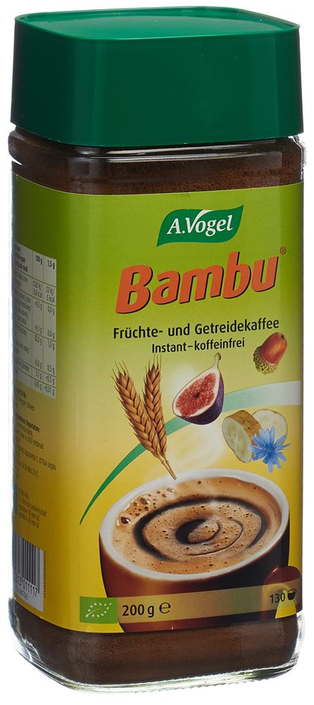 A.VOGE BAMBU BOCAL CAFÉ ÉRÉALES 200G