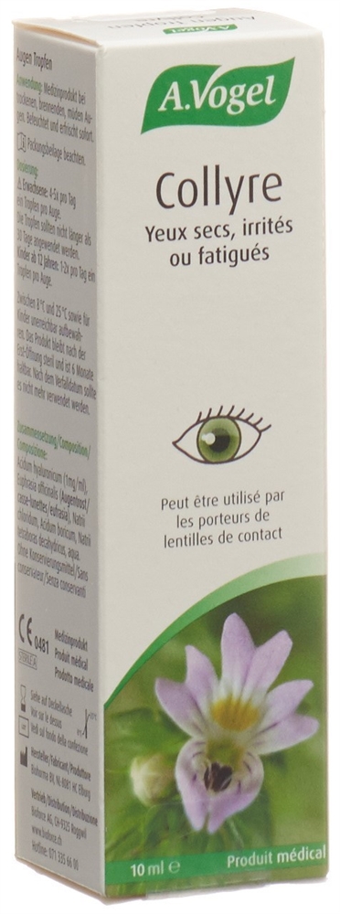 A.vogel collyre yeux secs 10 ml