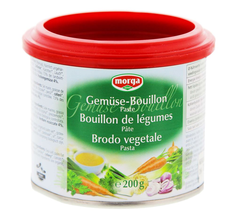 Morga bouillon légumes pâte 200g