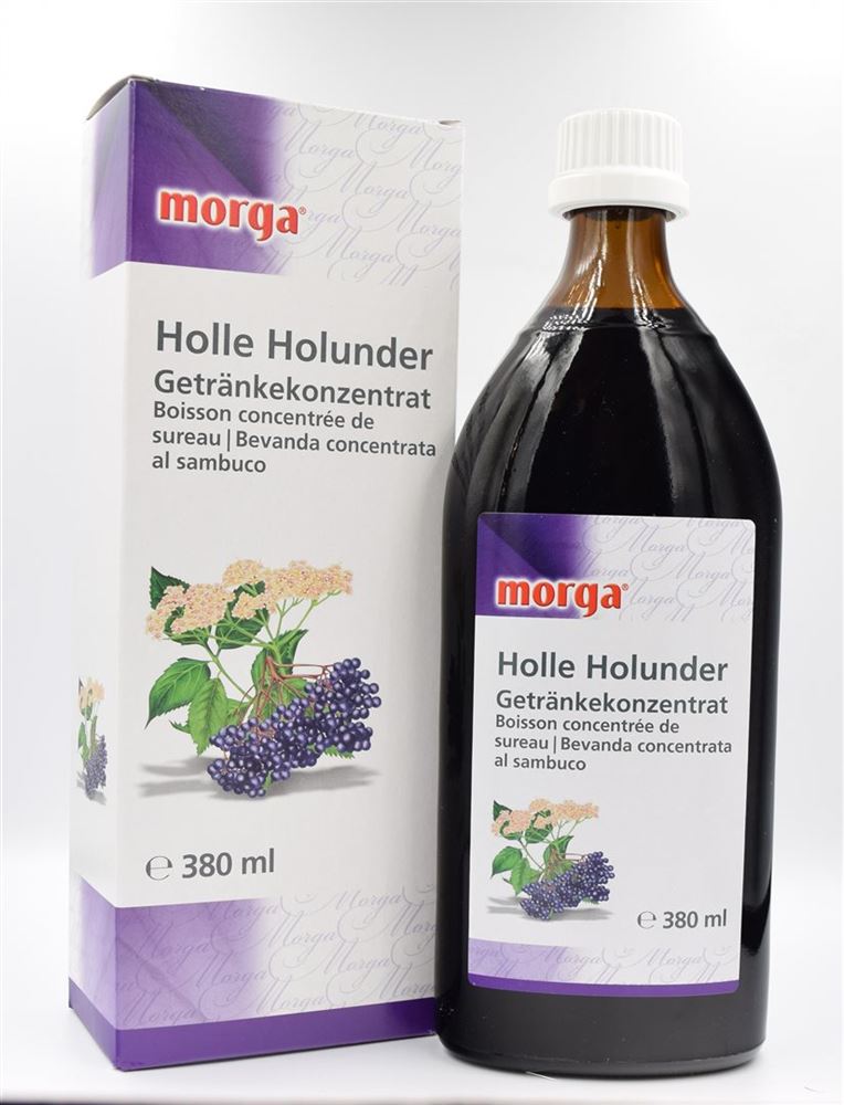 Morga Holle sciroppo di sambuco 380 ml