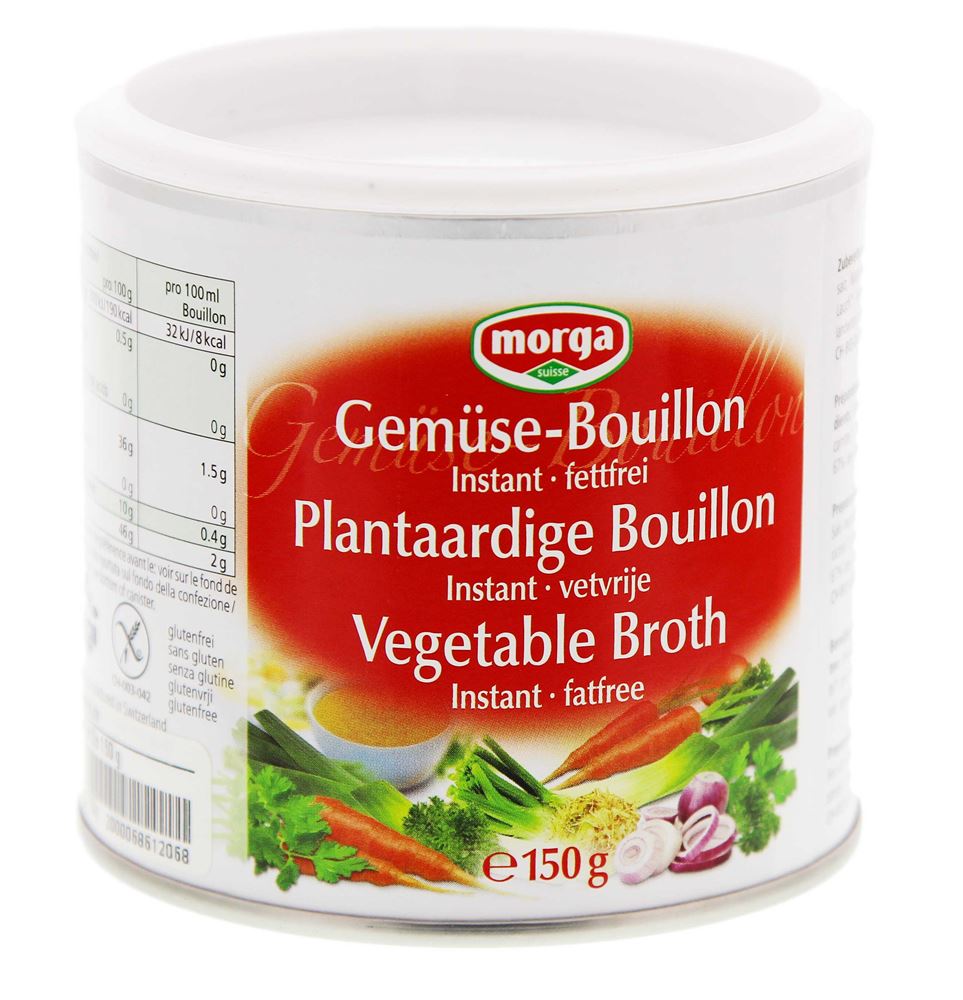 MORGA BOUILLON LÉGUMES INST. SCGRAS 150G