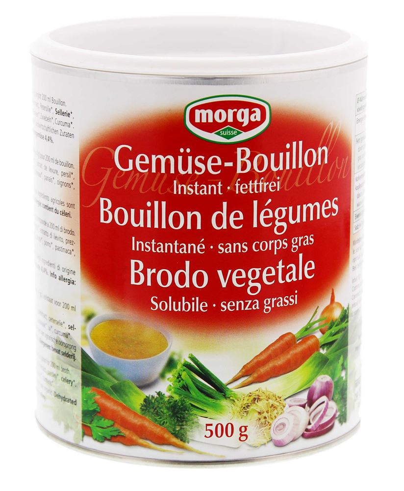 MORGA BOUILLON LÉGUMES INST. SCGRAS 500G