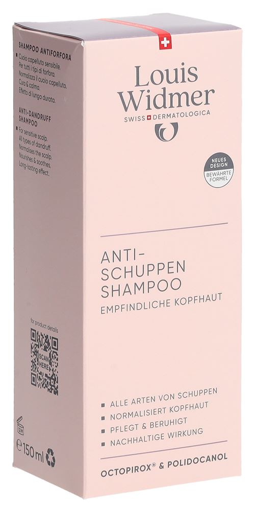 LOUIS WIDMER SHAMPOO ANTIPELICULAIRE P