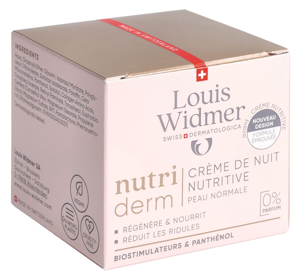 LOUIS WIDMER CRÈME NUTRITIVE NP