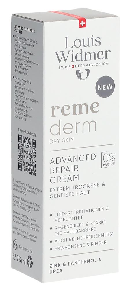LOUIS WIDMER REMEDERM CRÈME ARGENT NP