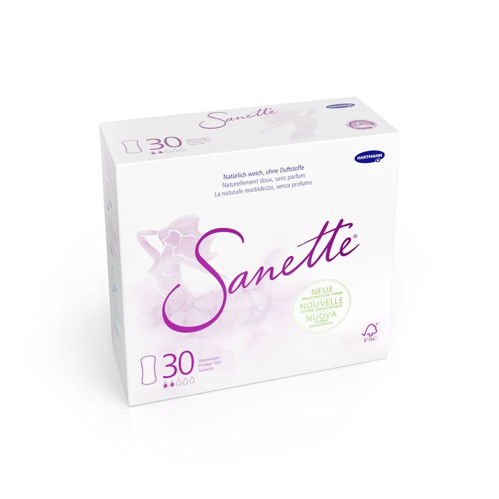 SANETTE PROTÈGE SLIPS 30 PIÈCES