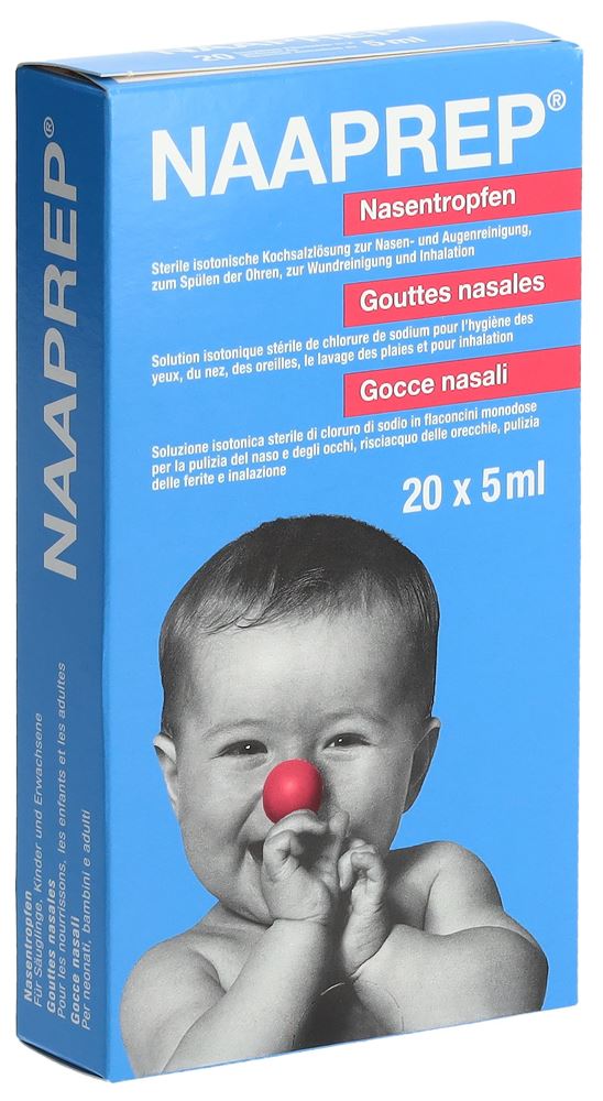 Naaprep gocce nasali 20 flaconi da 5 ml