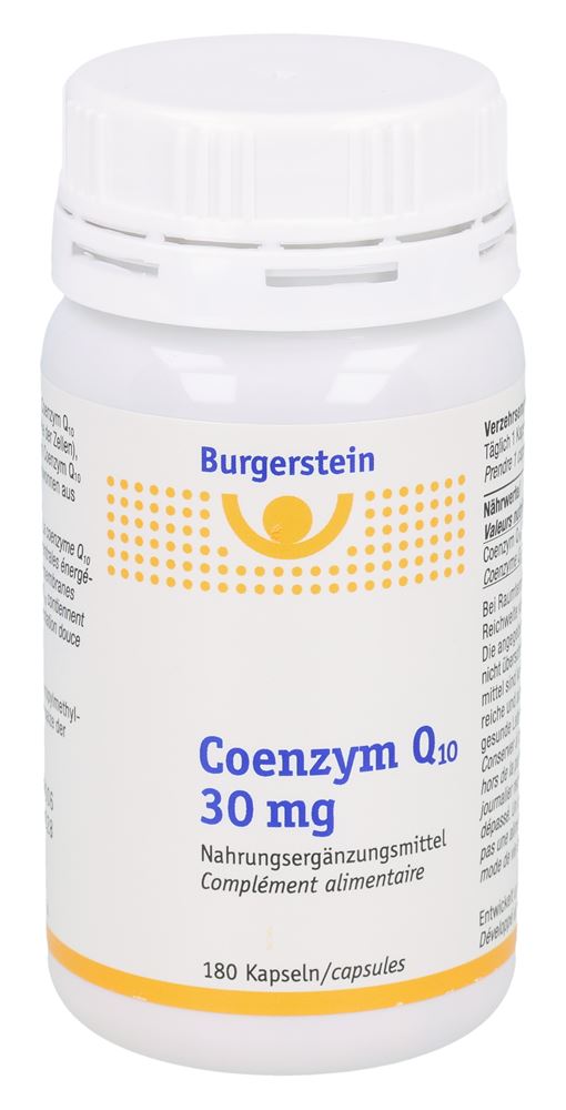 Burgerstein coenzym q10 180 capsules