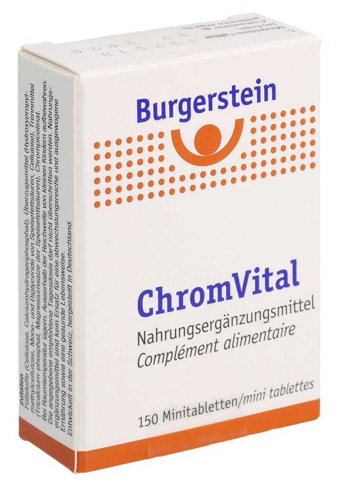Burgerstein Chromvital 150 Tabletten