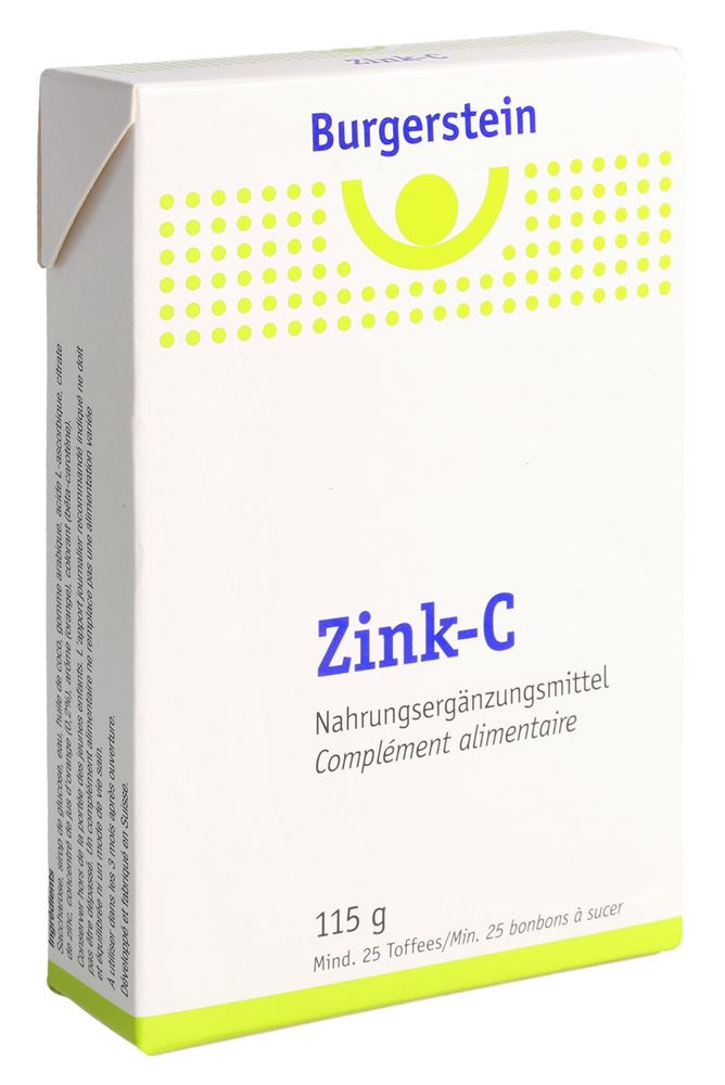 Burgerstein Zink-C 25 pastiglie da succhiare