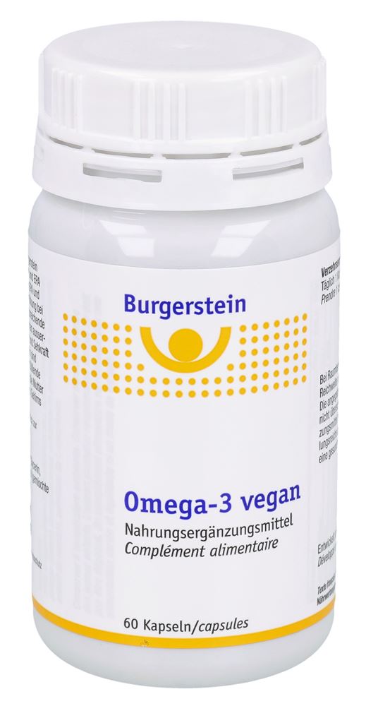 Burgerstein Omega-3 Vegan 60 Kapseln