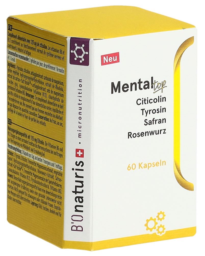 B'ONATURIS MENTAL TOP 60CAPS
