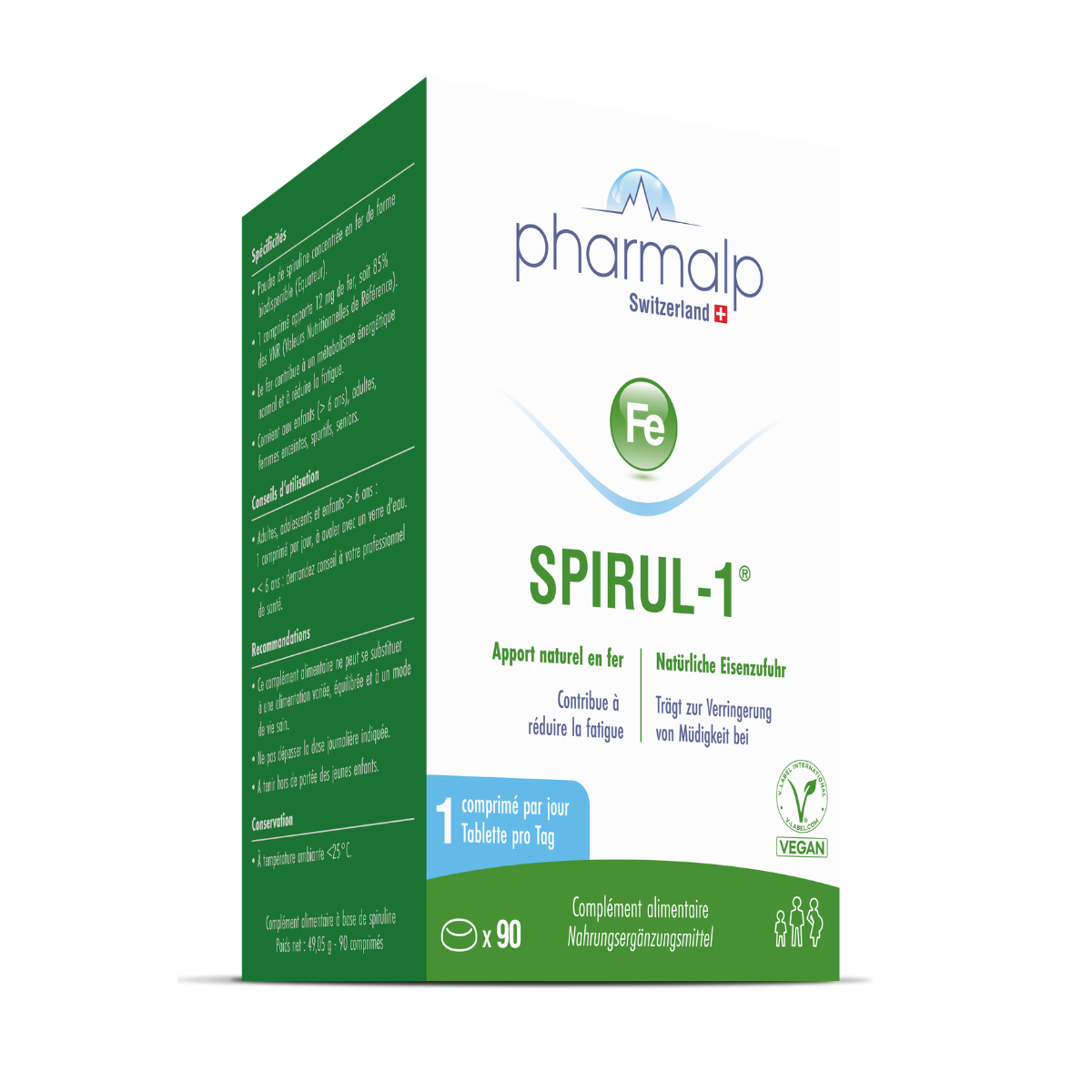 Pharmalp Spirul-1 90 Tabletten