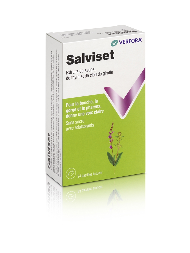 Salviset 24 pastilles
