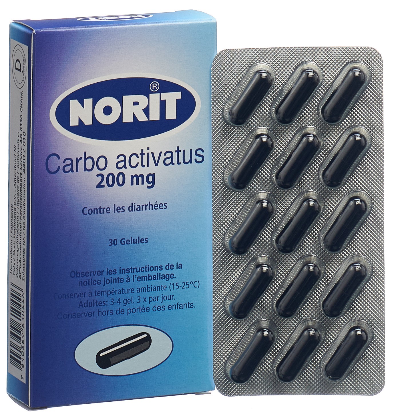 Norit 30 gelules