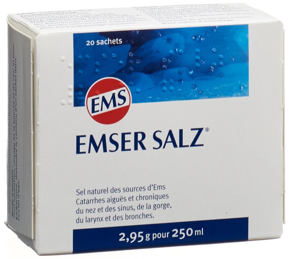Emser salz 20 sachets de 2.95g