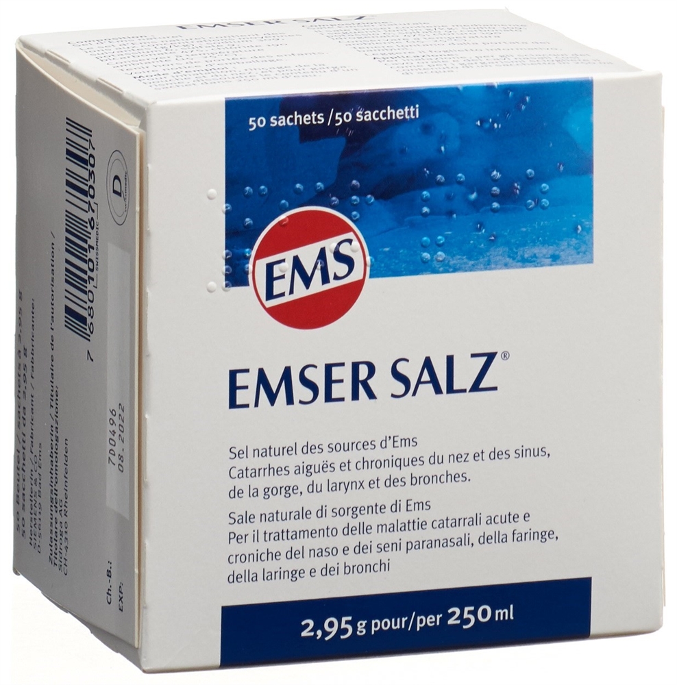 Emser salz 50sachet de 2.95g