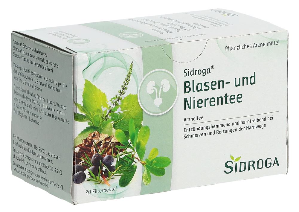 SIDROGA TISANE VESSIE & REINS 20 SACHETS