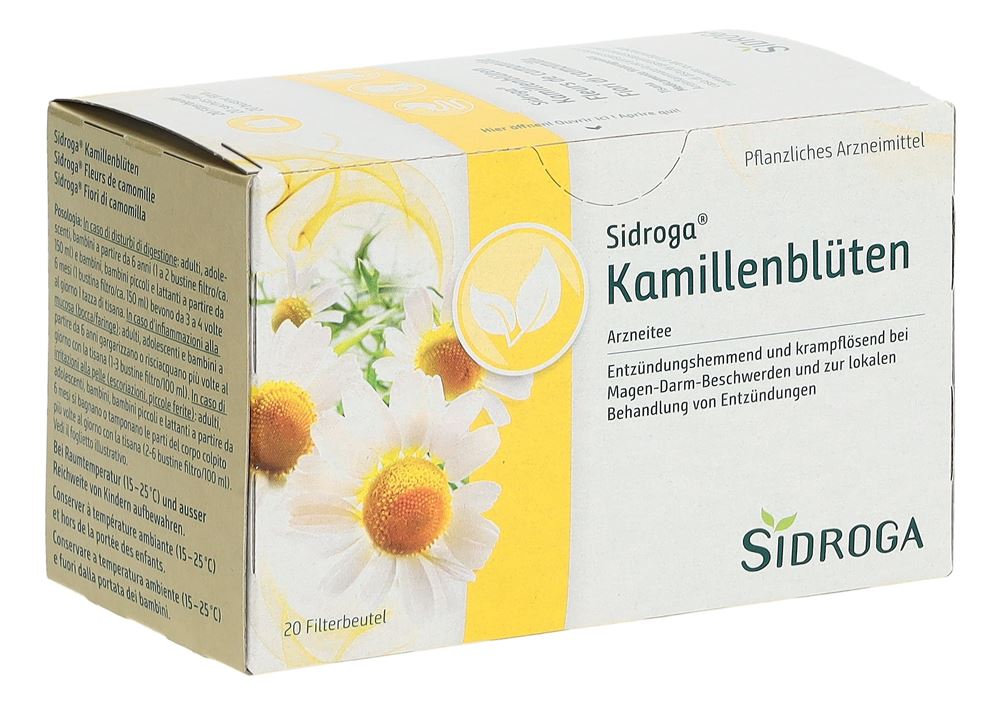 Sidroga Kamillenblüten 20 Beutel