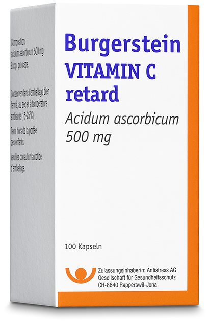 Burgerstein vitamina C retard 100 capsule