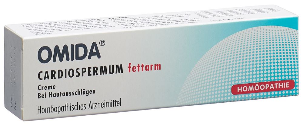 Omida cardiospermum crème peu gras 50g