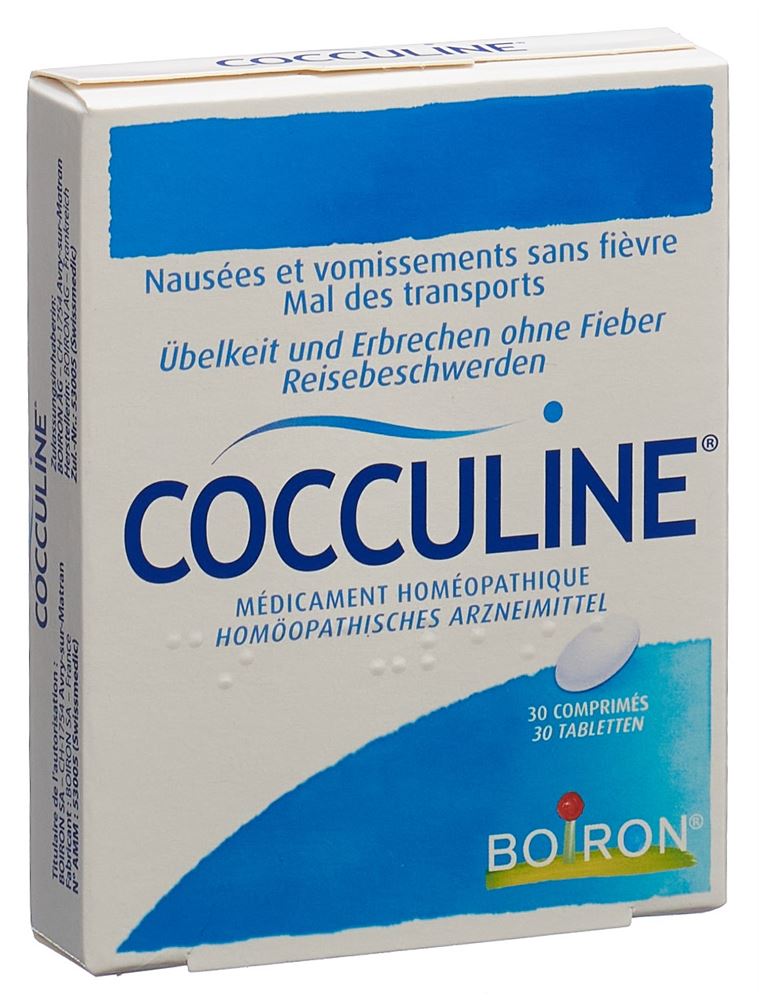 BOIRON COCCULINE 30 TABS