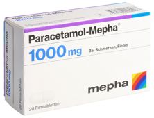 PARACETAMOL Mepha cpr pell 500 mg 20 pce