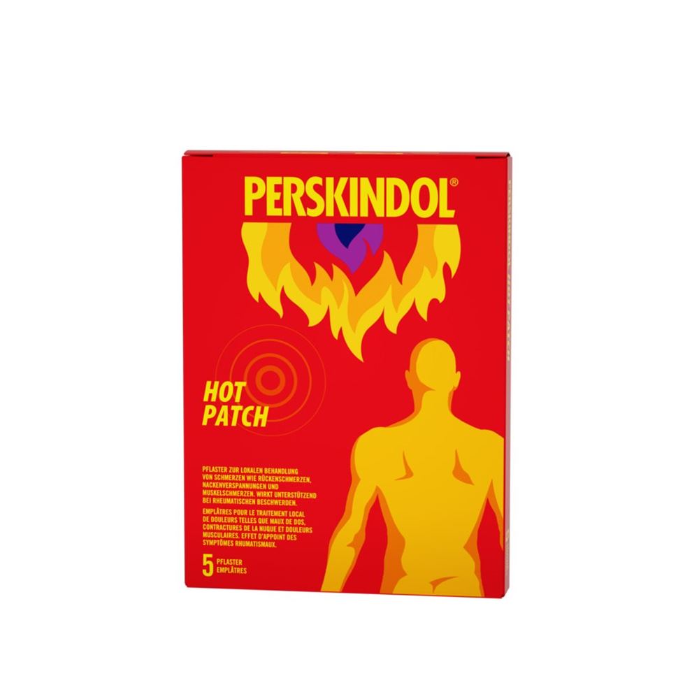 PERSKINDOL HOT PTCH 5 EMPLÂTRES 24H