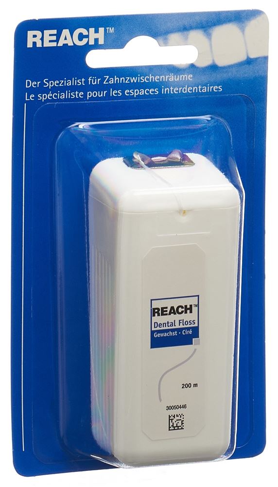 REACH DENTAL FLOSS CIRÉ 200 M
