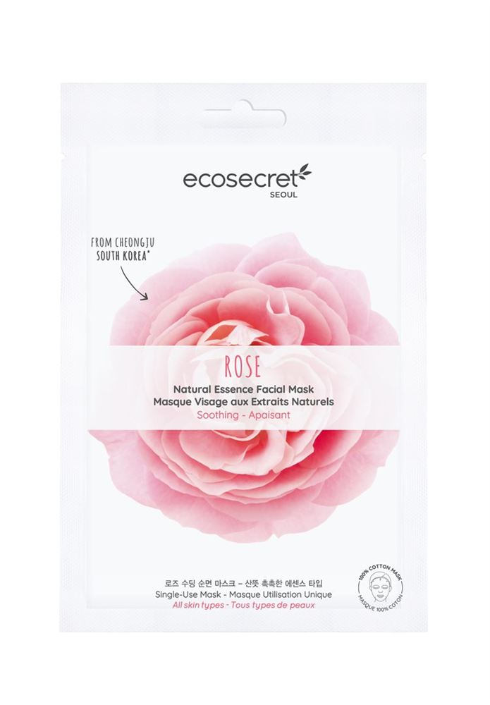MASQUE VISAGE APAISANT ROSE 20 ML