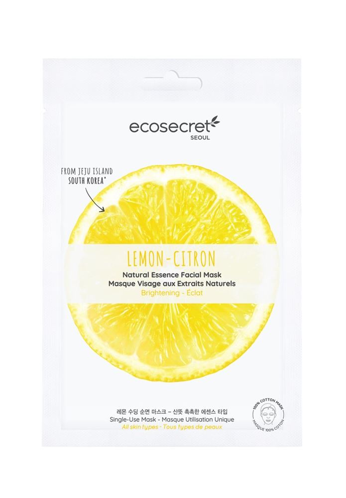 MASQUE VISAGE ÉCLAT CITRON 20 ML