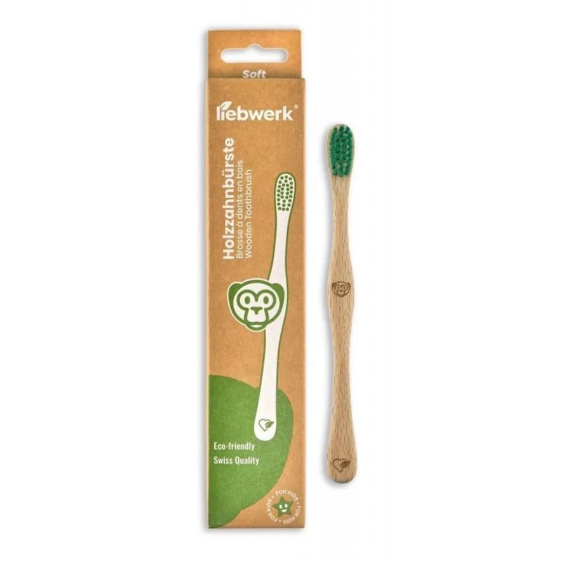 Brosse à dents kids souple Singe - LiebWerk
